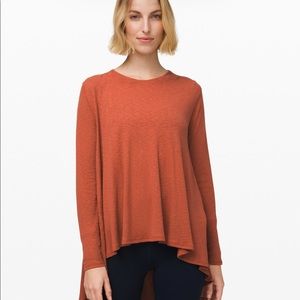 Lululemon Dare to drape long sleeve